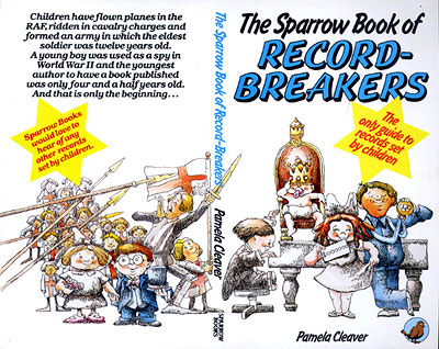 Book Cover - THE SPARROW BOOK OF RECORD-BREAKERS